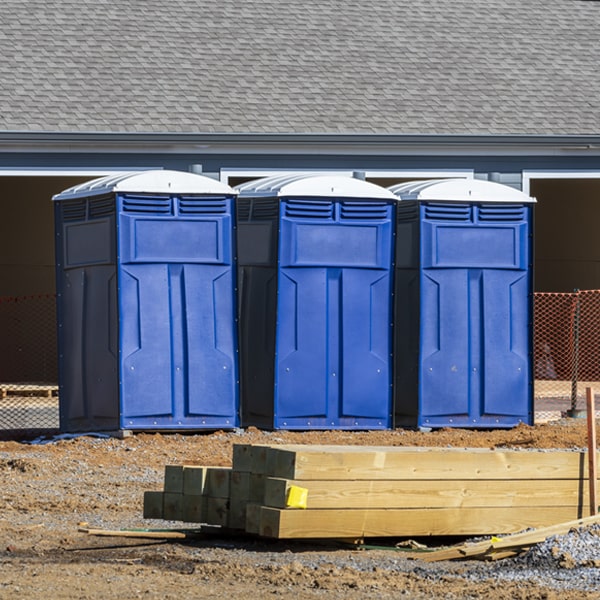 are there different sizes of porta potties available for rent in Hidden Meadows CA